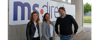 Tradebyte visits MS Direct in St. Gallen for the Partner Experience Day