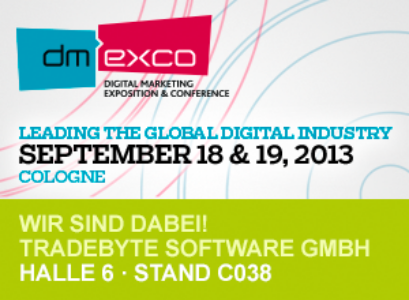 Tradebyte auf der dmexco 2013