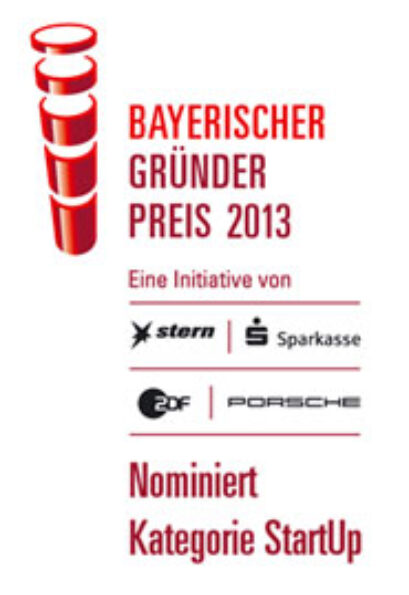 Tradebyte für Bayerischen Gründerpreis 2013 nominiert