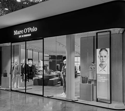 Fashion store 'Marc O' Polo' from outside